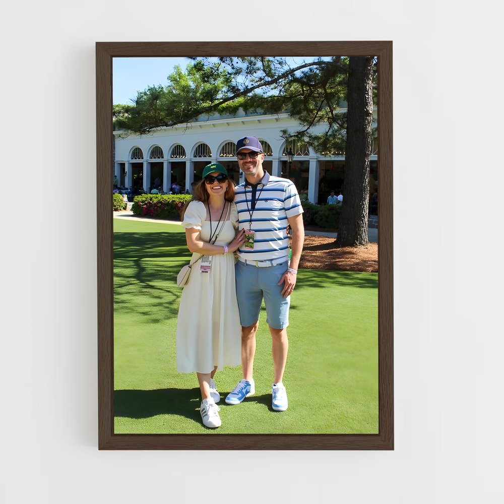 Poster La Rencontre au Club – affiche Golf (vue 5)
